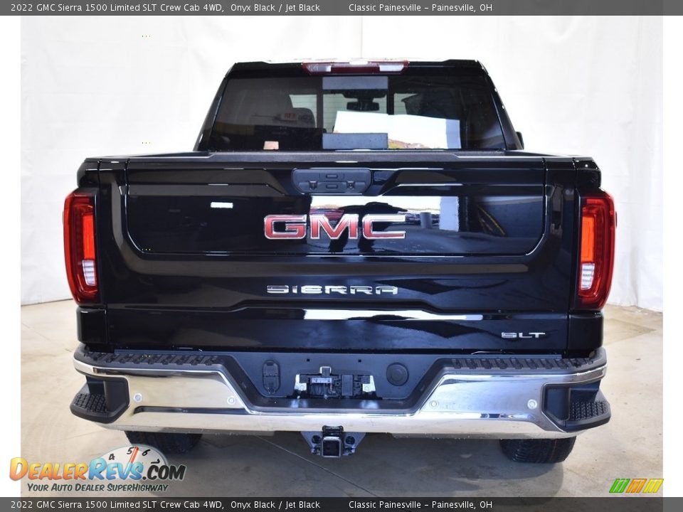 2022 GMC Sierra 1500 Limited SLT Crew Cab 4WD Onyx Black / Jet Black Photo #3