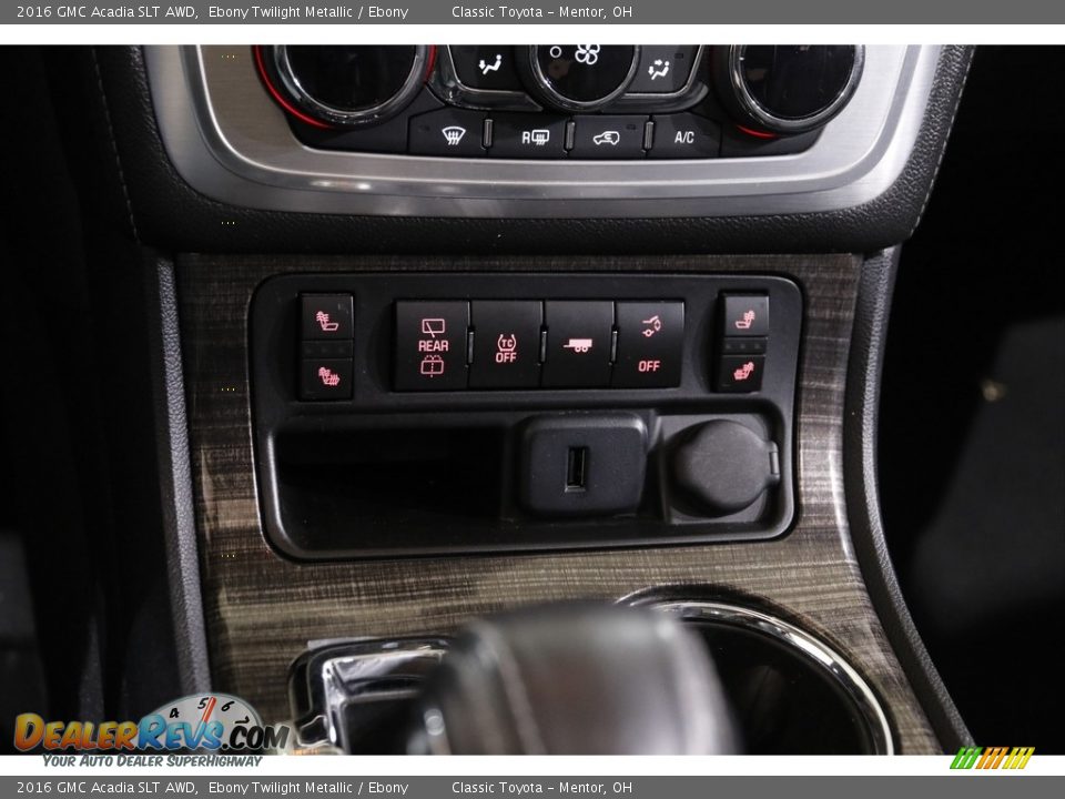 2016 GMC Acadia SLT AWD Ebony Twilight Metallic / Ebony Photo #13