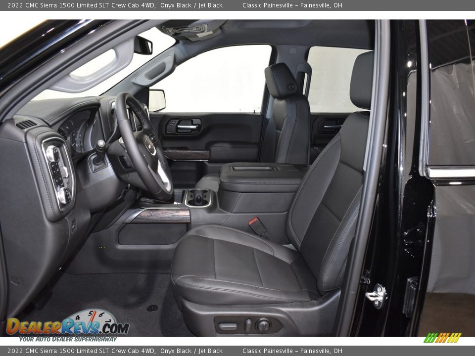 2022 GMC Sierra 1500 Limited SLT Crew Cab 4WD Onyx Black / Jet Black Photo #6