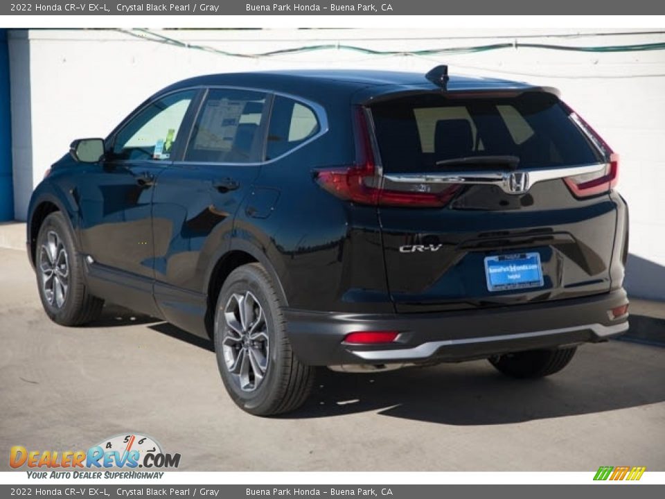 2022 Honda CR-V EX-L Crystal Black Pearl / Gray Photo #2