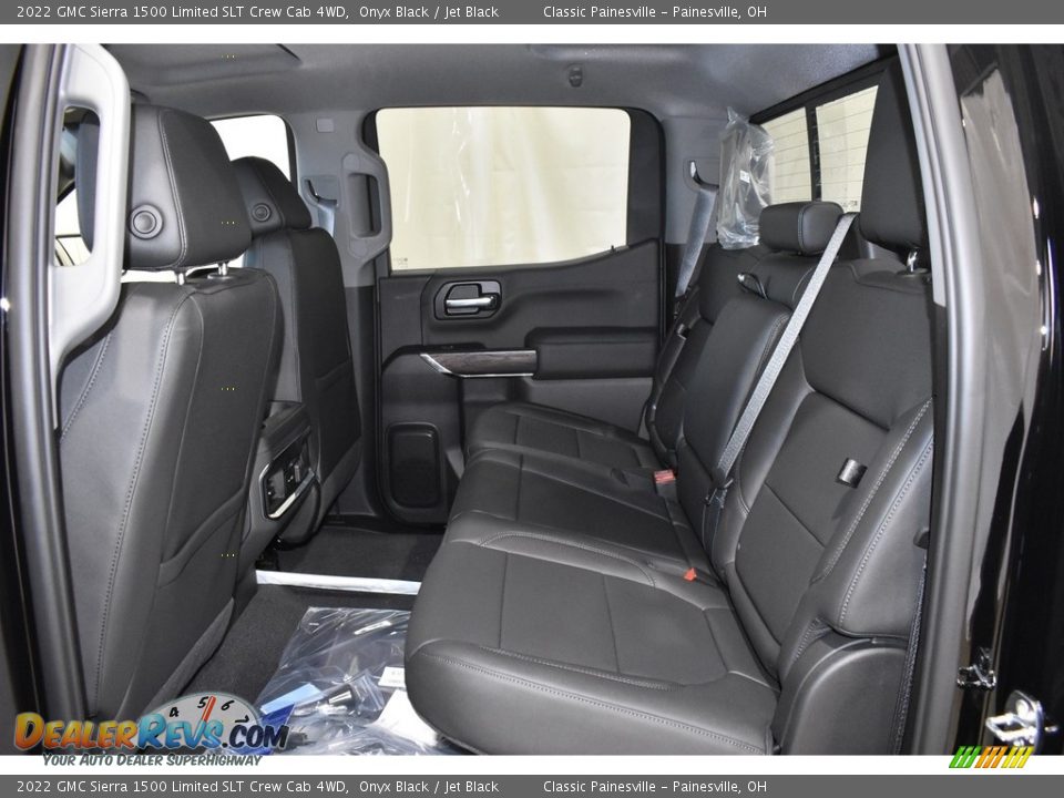 2022 GMC Sierra 1500 Limited SLT Crew Cab 4WD Onyx Black / Jet Black Photo #7