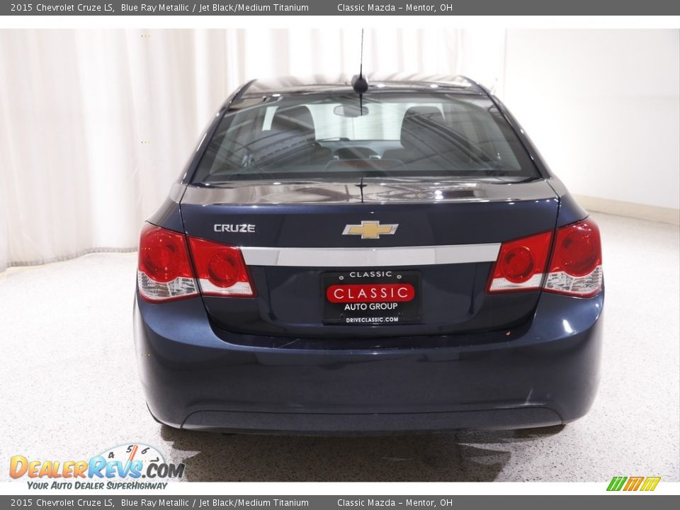 2015 Chevrolet Cruze LS Blue Ray Metallic / Jet Black/Medium Titanium Photo #15