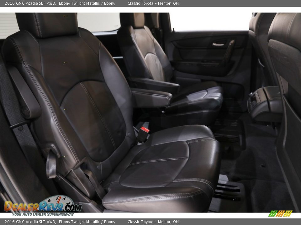 2016 GMC Acadia SLT AWD Ebony Twilight Metallic / Ebony Photo #17