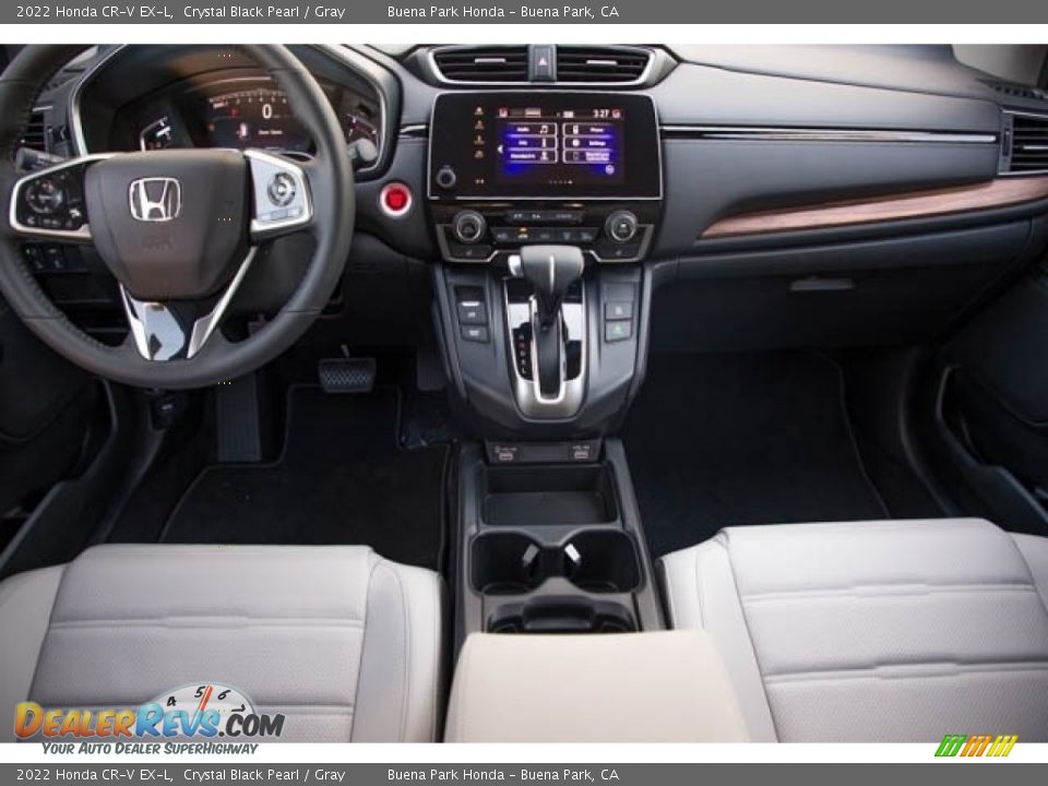 2022 Honda CR-V EX-L Crystal Black Pearl / Gray Photo #15