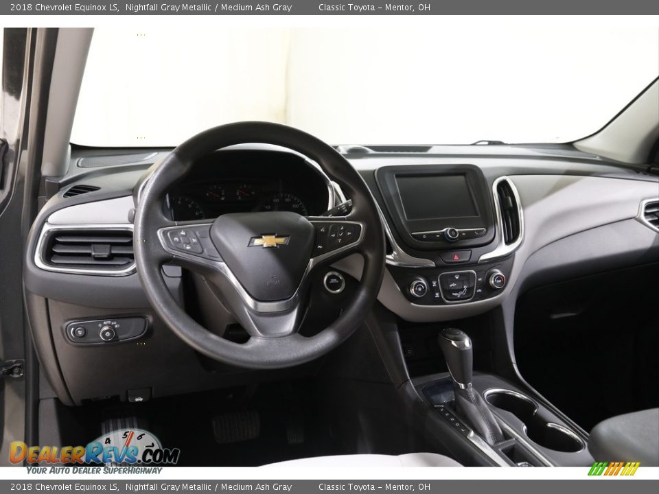 2018 Chevrolet Equinox LS Nightfall Gray Metallic / Medium Ash Gray Photo #6