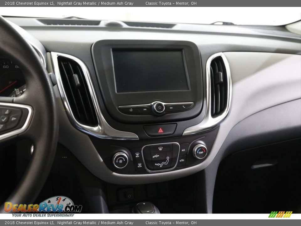 2018 Chevrolet Equinox LS Nightfall Gray Metallic / Medium Ash Gray Photo #9