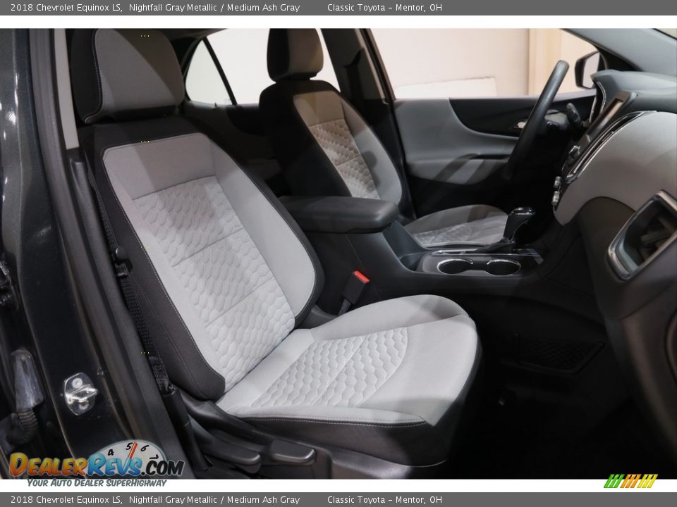 2018 Chevrolet Equinox LS Nightfall Gray Metallic / Medium Ash Gray Photo #13