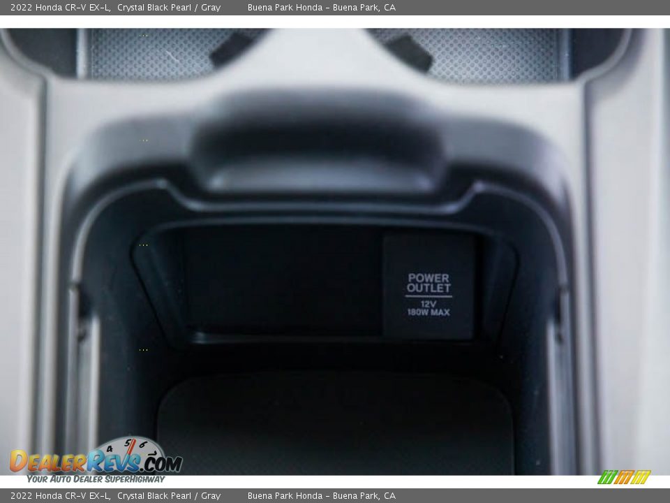 2022 Honda CR-V EX-L Crystal Black Pearl / Gray Photo #22