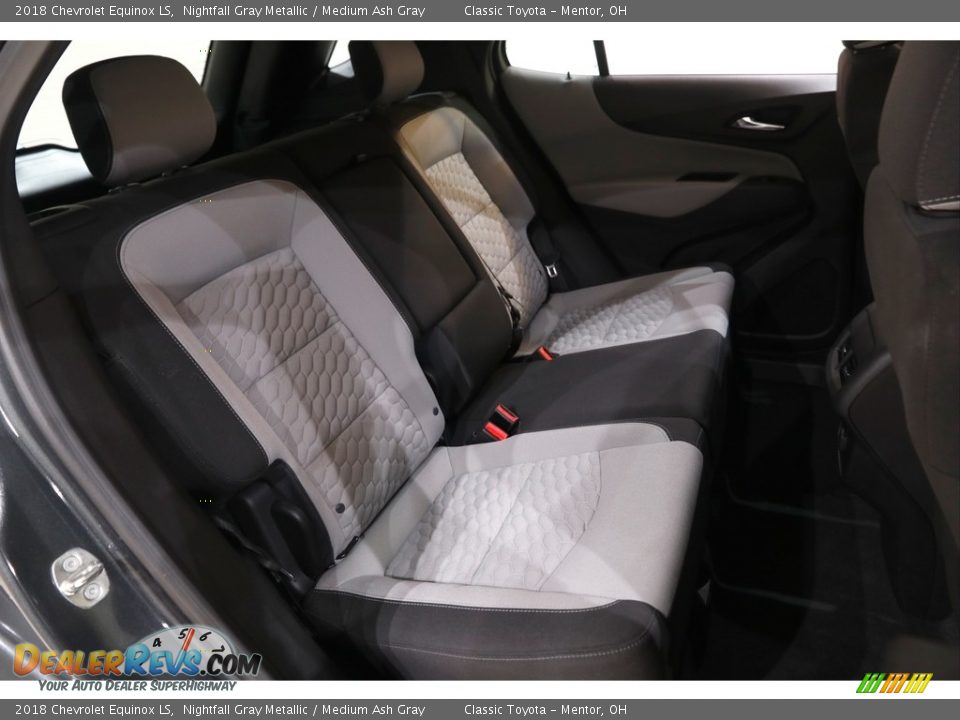 2018 Chevrolet Equinox LS Nightfall Gray Metallic / Medium Ash Gray Photo #14