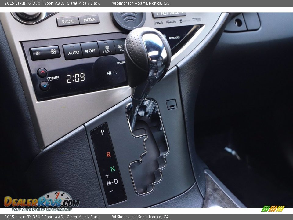2015 Lexus RX 350 F Sport AWD Claret Mica / Black Photo #26