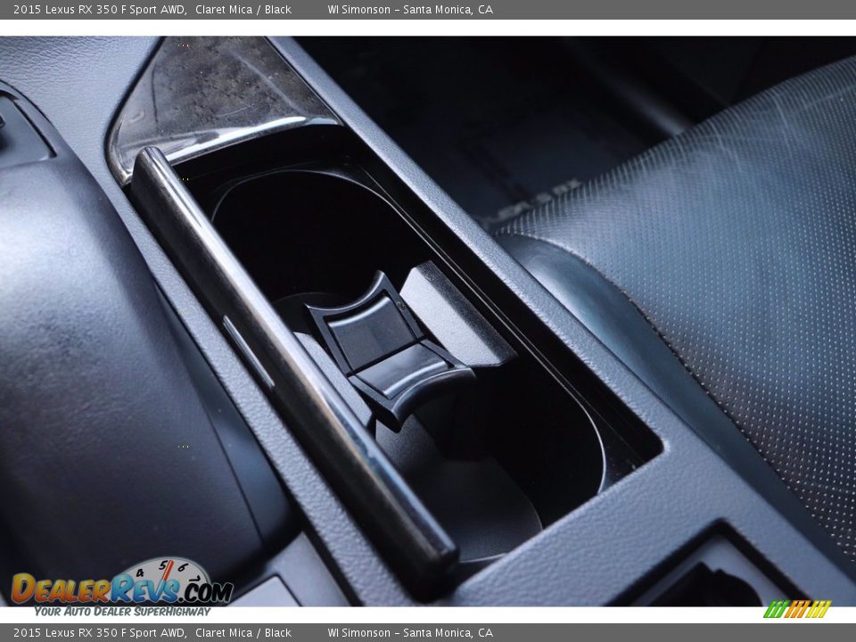 2015 Lexus RX 350 F Sport AWD Claret Mica / Black Photo #28
