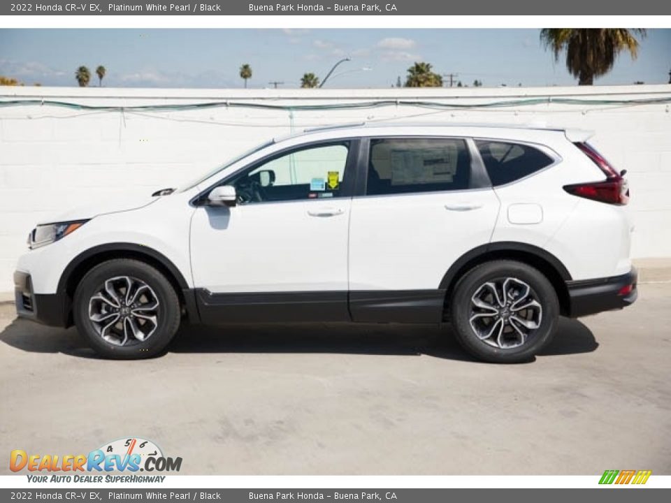 2022 Honda CR-V EX Platinum White Pearl / Black Photo #4