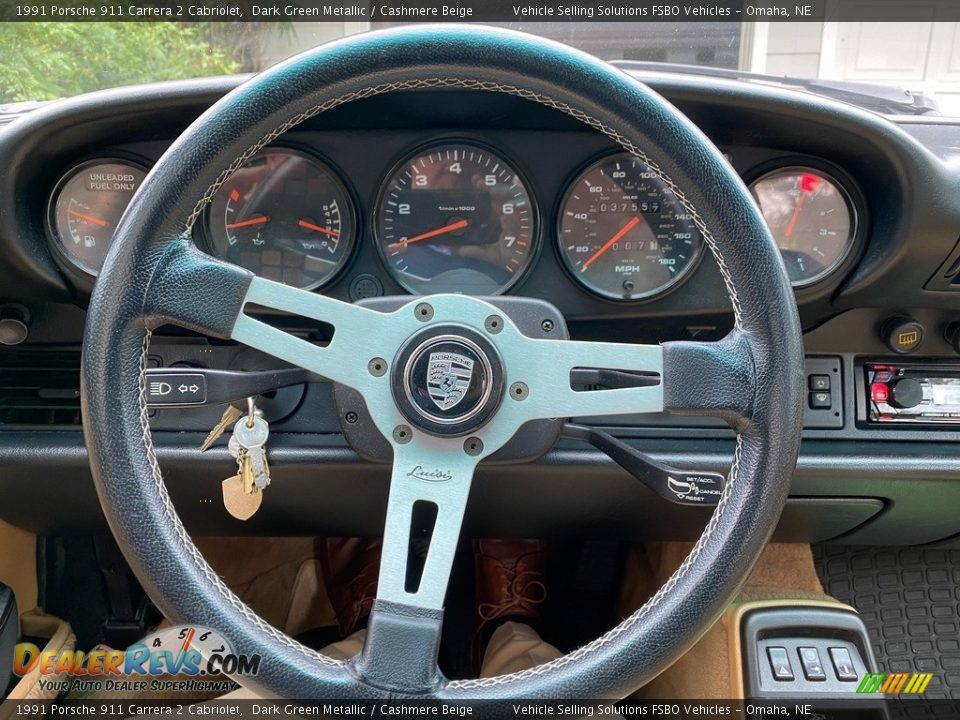 1991 Porsche 911 Carrera 2 Cabriolet Steering Wheel Photo #2