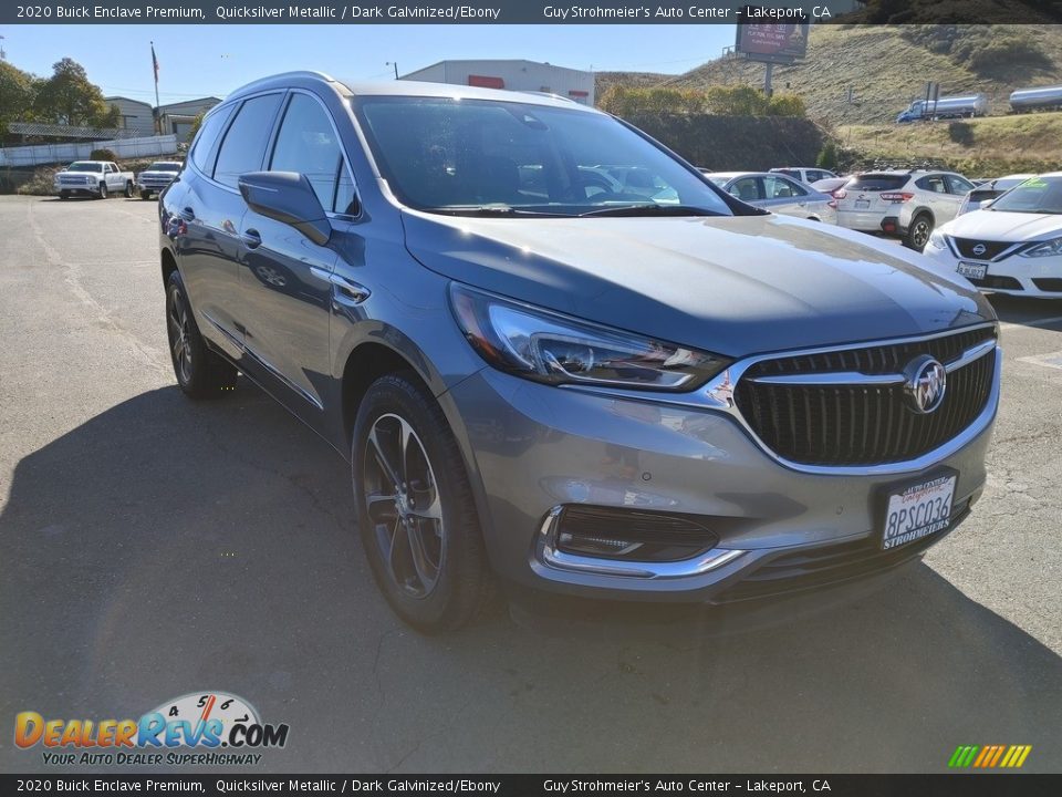 2020 Buick Enclave Premium Quicksilver Metallic / Dark Galvinized/Ebony Photo #1