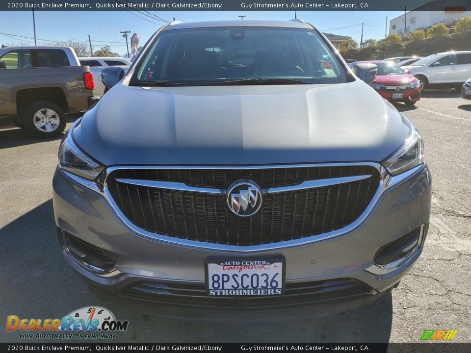 2020 Buick Enclave Premium Quicksilver Metallic / Dark Galvinized/Ebony Photo #2