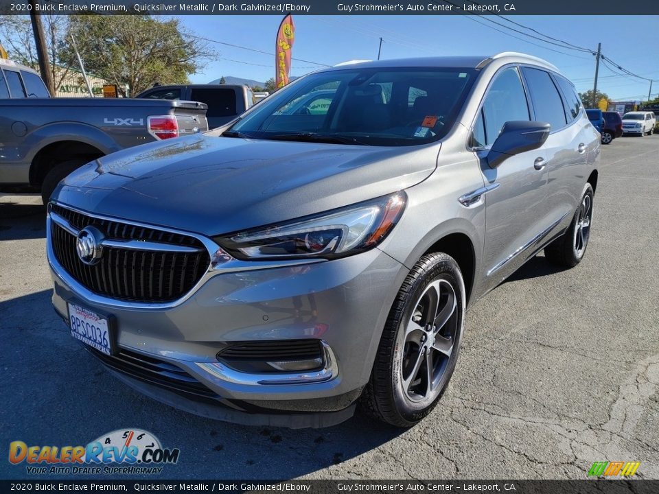 2020 Buick Enclave Premium Quicksilver Metallic / Dark Galvinized/Ebony Photo #3