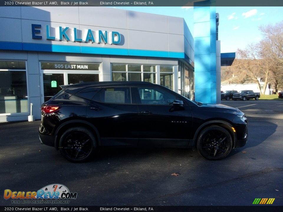 2020 Chevrolet Blazer LT AWD Black / Jet Black Photo #2