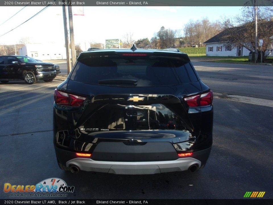 2020 Chevrolet Blazer LT AWD Black / Jet Black Photo #4