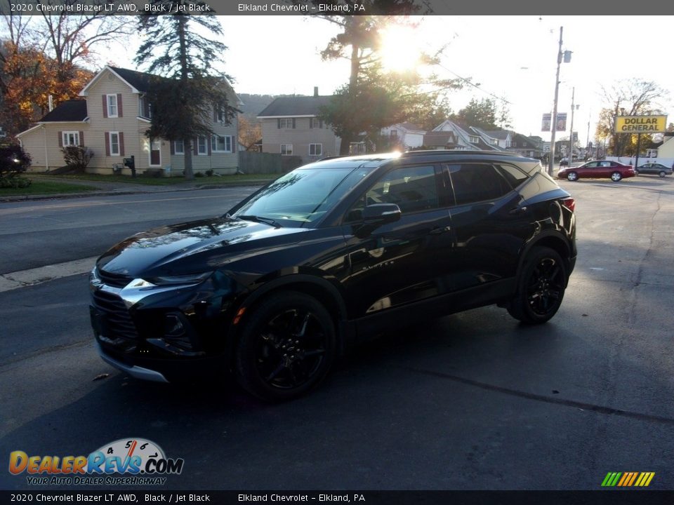 2020 Chevrolet Blazer LT AWD Black / Jet Black Photo #7