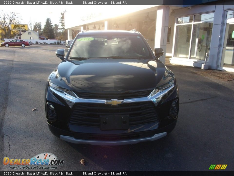 2020 Chevrolet Blazer LT AWD Black / Jet Black Photo #8