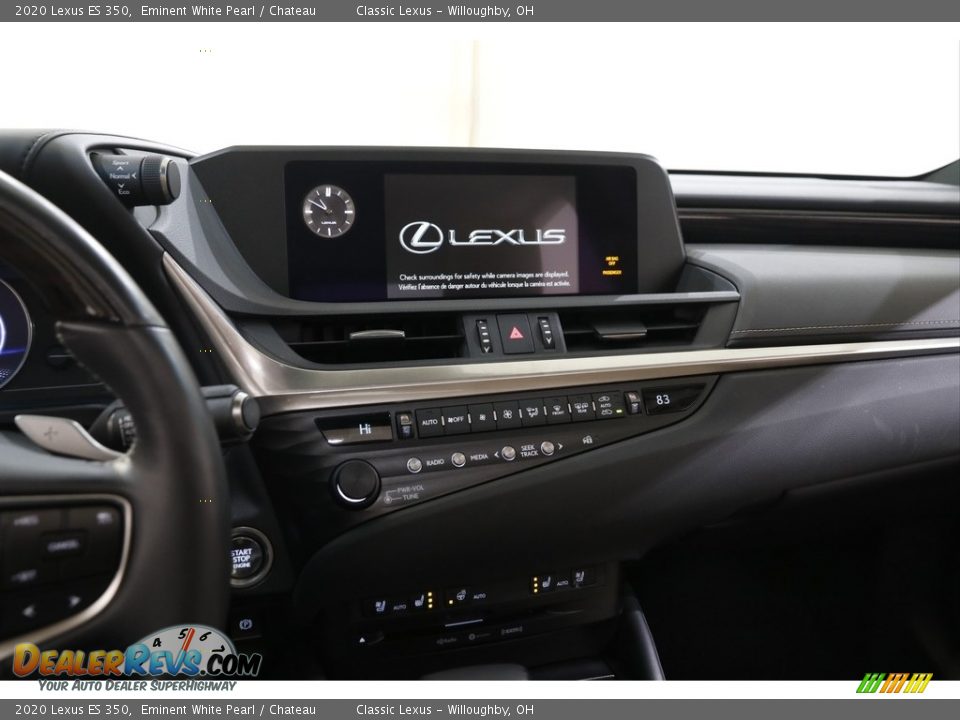 2020 Lexus ES 350 Eminent White Pearl / Chateau Photo #9