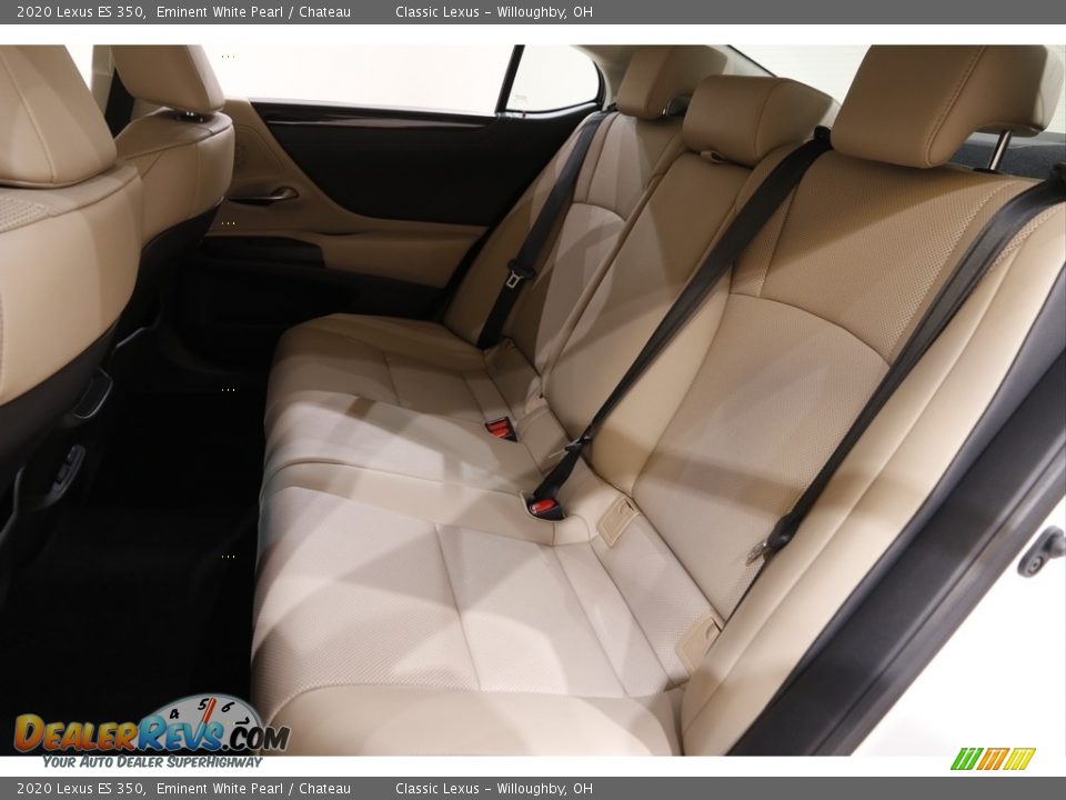 2020 Lexus ES 350 Eminent White Pearl / Chateau Photo #17