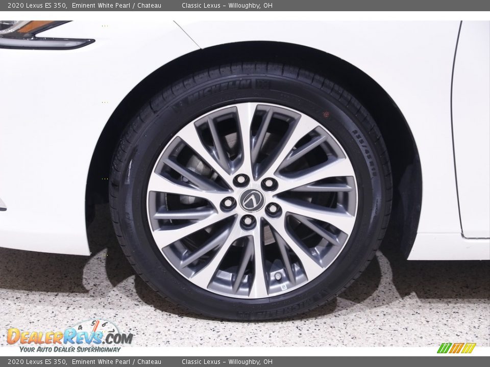 2020 Lexus ES 350 Eminent White Pearl / Chateau Photo #20