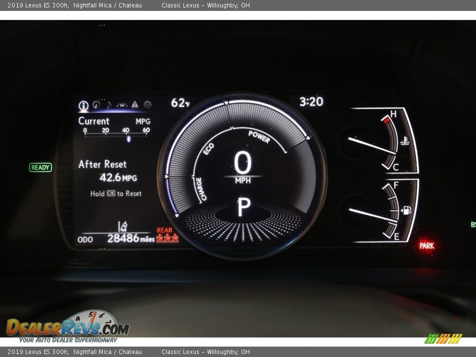 2019 Lexus ES 300h Gauges Photo #8