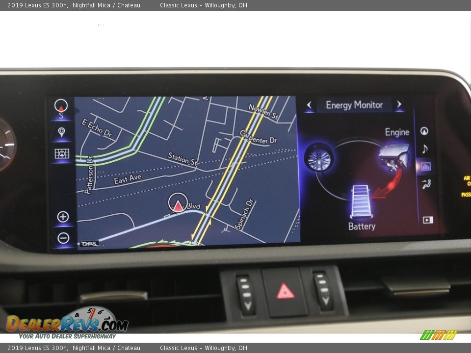 Navigation of 2019 Lexus ES 300h Photo #12