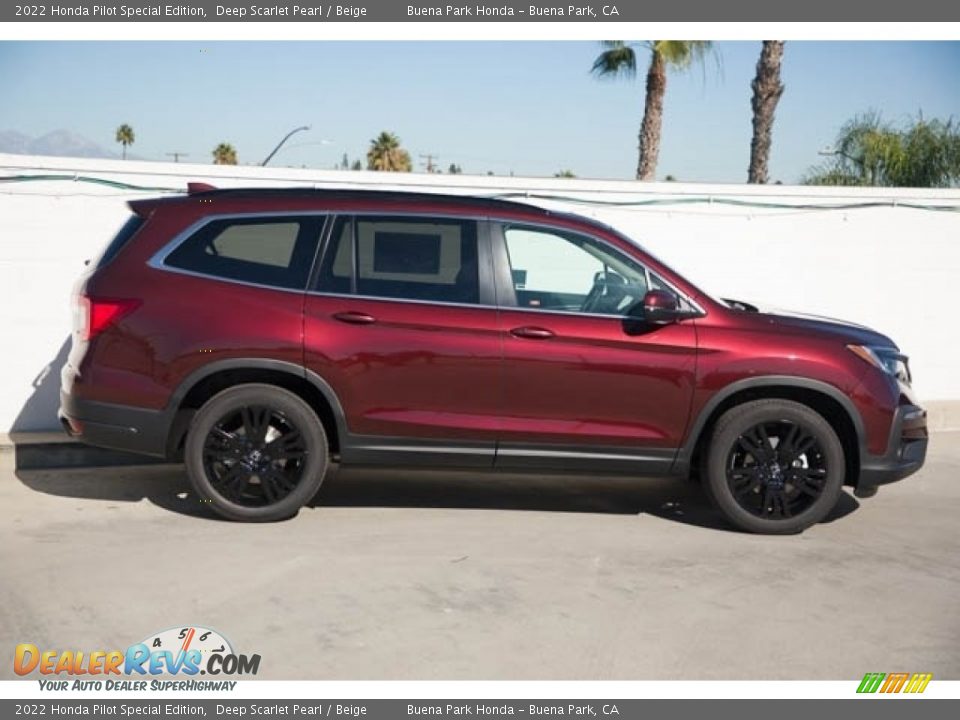 Deep Scarlet Pearl 2022 Honda Pilot Special Edition Photo #8