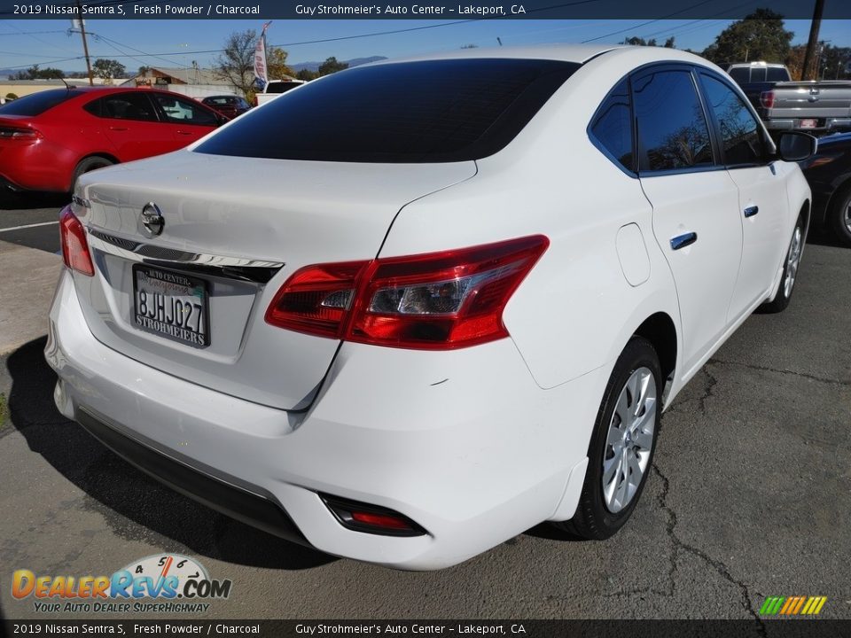 2019 Nissan Sentra S Fresh Powder / Charcoal Photo #7