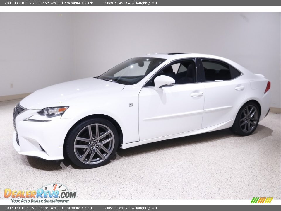 2015 Lexus IS 250 F Sport AWD Ultra White / Black Photo #3