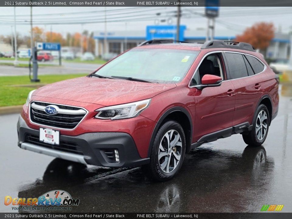 2021 Subaru Outback 2.5i Limited Crimson Red Pearl / Slate Black Photo #1