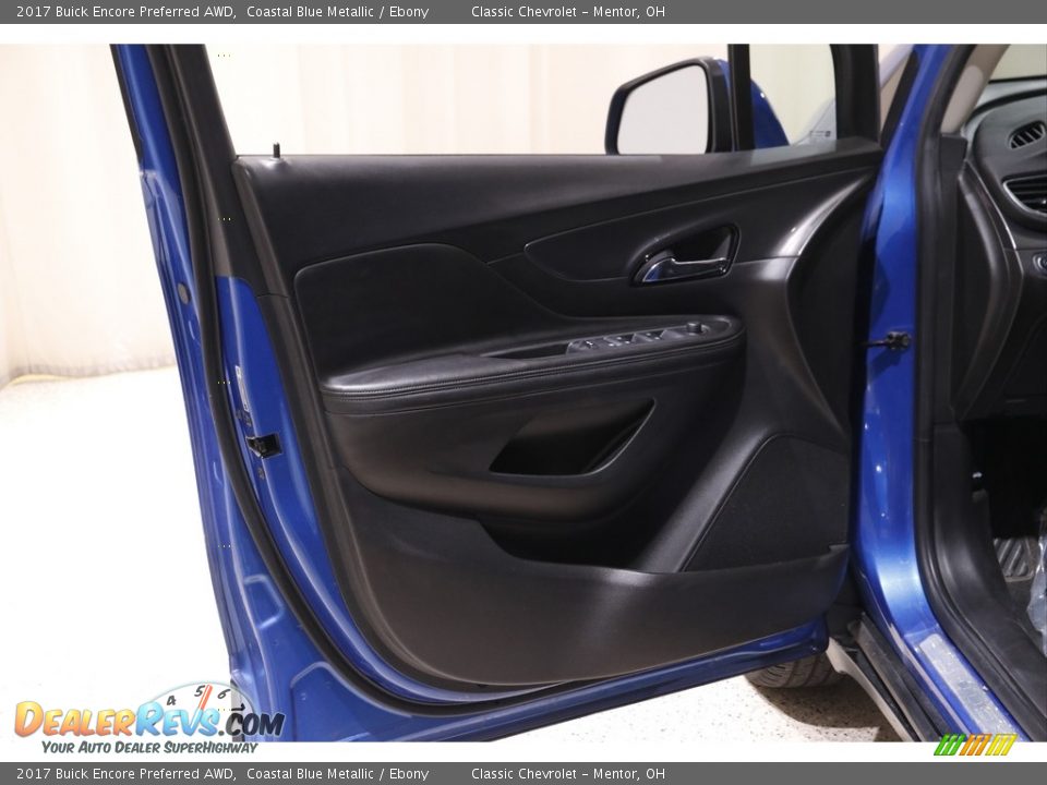 2017 Buick Encore Preferred AWD Coastal Blue Metallic / Ebony Photo #4