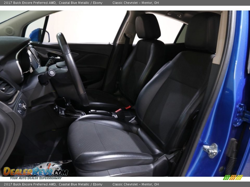 2017 Buick Encore Preferred AWD Coastal Blue Metallic / Ebony Photo #5