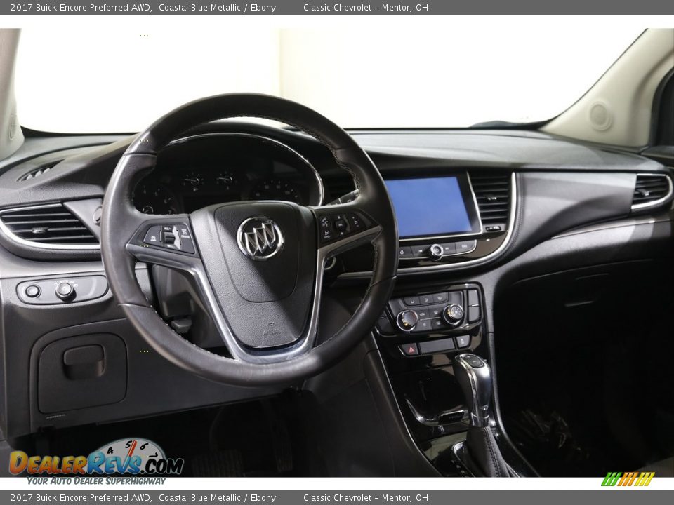 2017 Buick Encore Preferred AWD Coastal Blue Metallic / Ebony Photo #6
