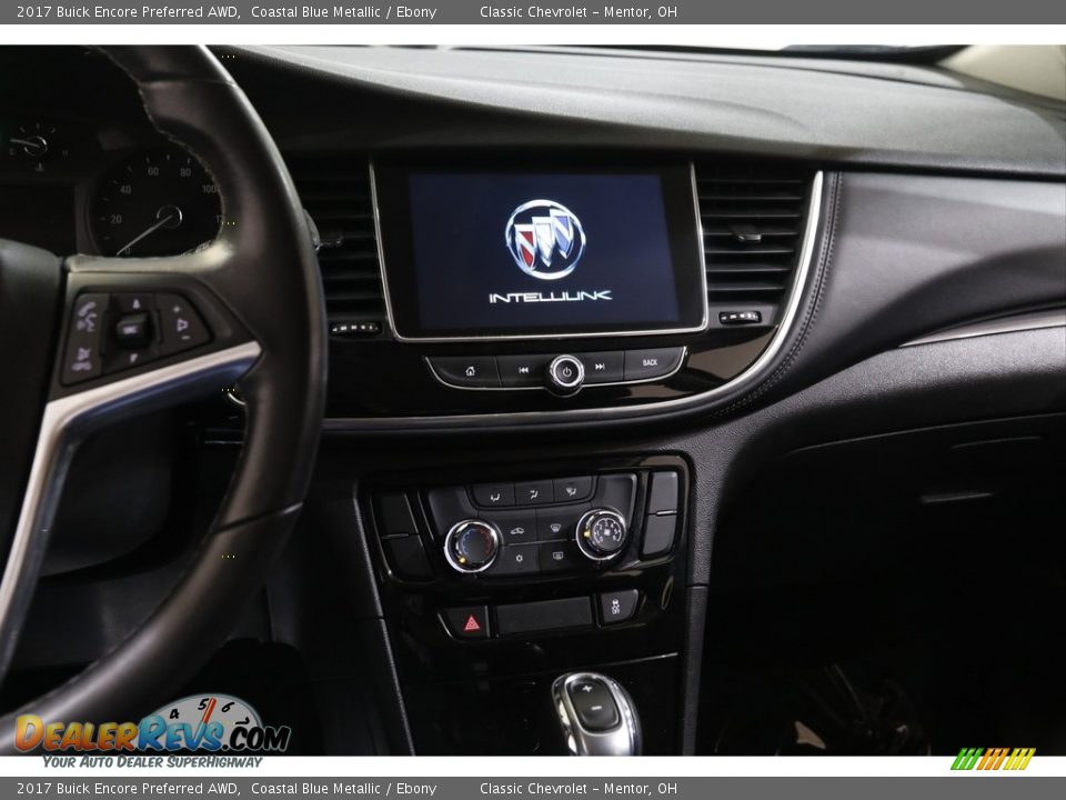 2017 Buick Encore Preferred AWD Coastal Blue Metallic / Ebony Photo #9