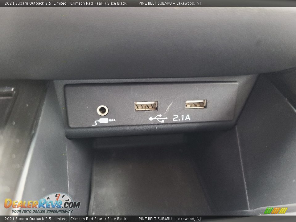 2021 Subaru Outback 2.5i Limited Crimson Red Pearl / Slate Black Photo #10