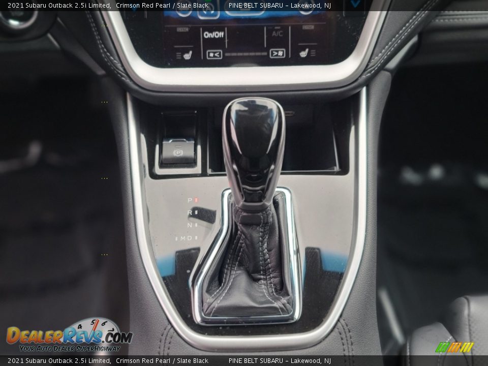 2021 Subaru Outback 2.5i Limited Crimson Red Pearl / Slate Black Photo #13