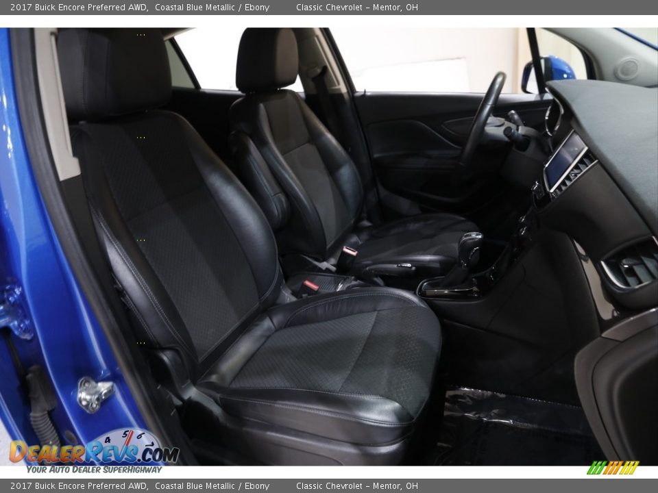 2017 Buick Encore Preferred AWD Coastal Blue Metallic / Ebony Photo #14