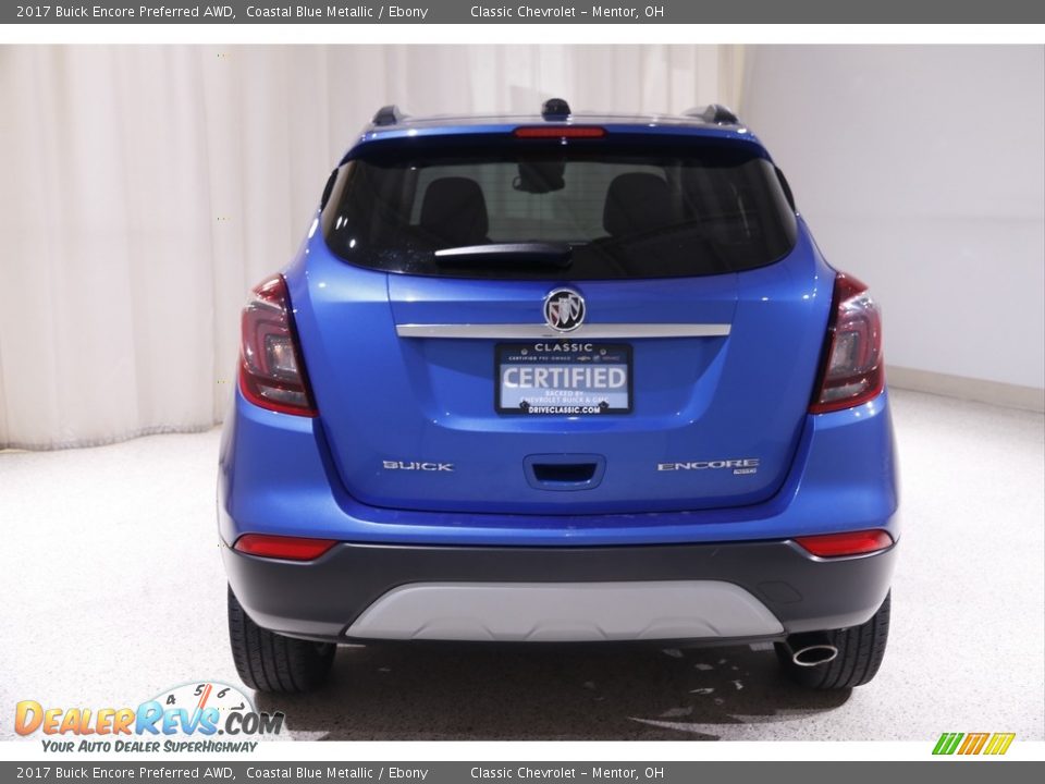 2017 Buick Encore Preferred AWD Coastal Blue Metallic / Ebony Photo #17