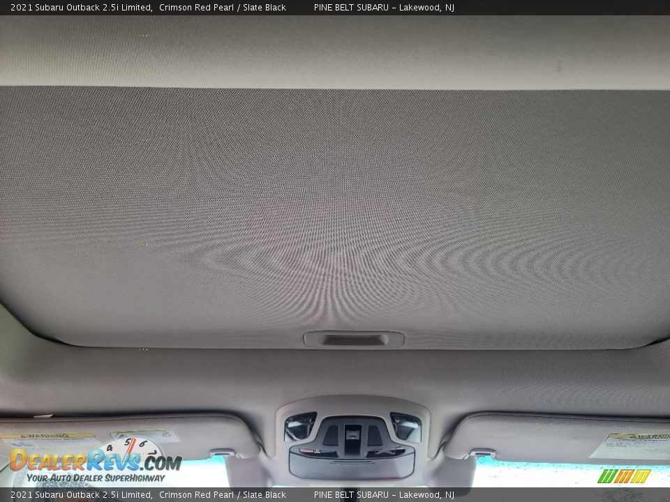 2021 Subaru Outback 2.5i Limited Crimson Red Pearl / Slate Black Photo #16