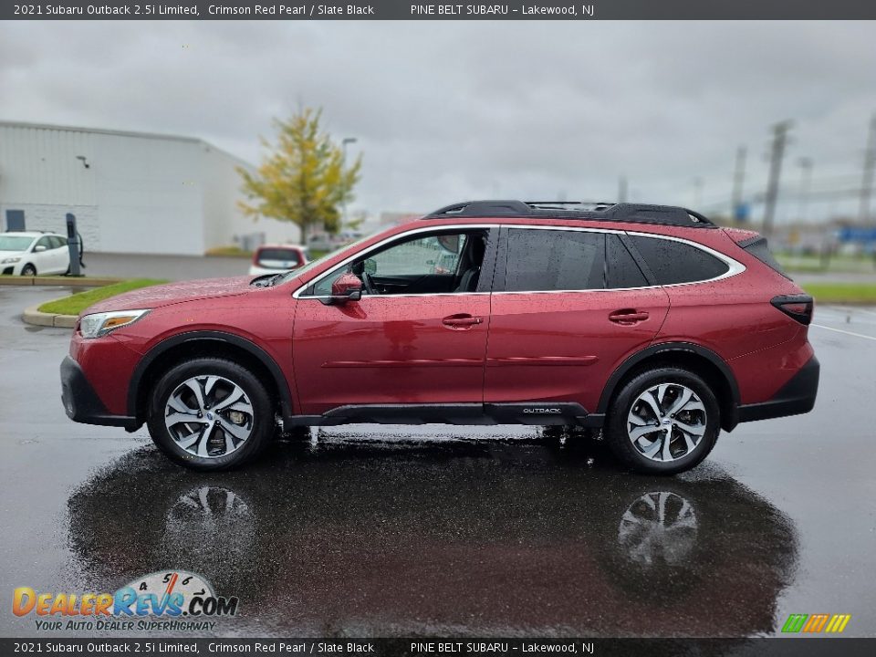 2021 Subaru Outback 2.5i Limited Crimson Red Pearl / Slate Black Photo #18