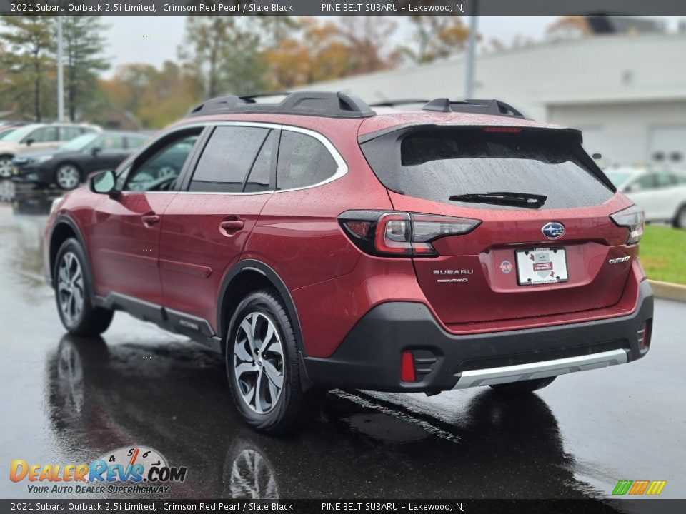2021 Subaru Outback 2.5i Limited Crimson Red Pearl / Slate Black Photo #19