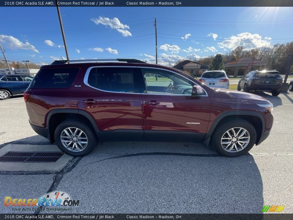 2018 GMC Acadia SLE AWD Crimson Red Tintcoat / Jet Black Photo #3