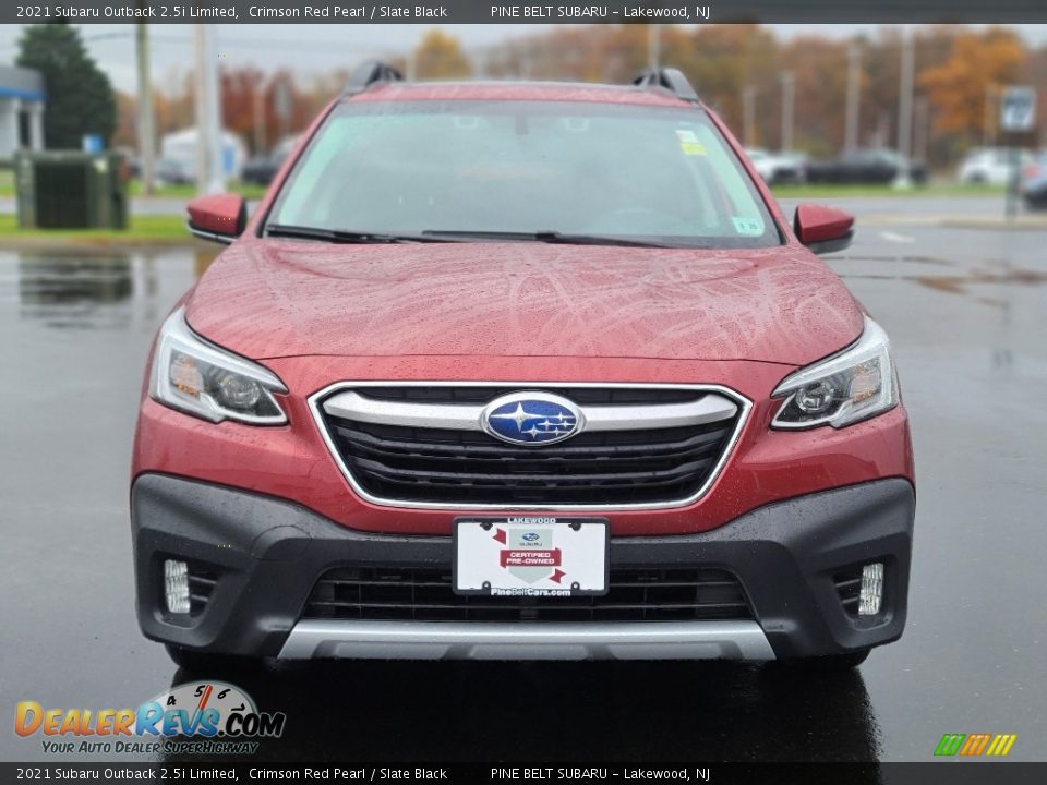 2021 Subaru Outback 2.5i Limited Crimson Red Pearl / Slate Black Photo #24