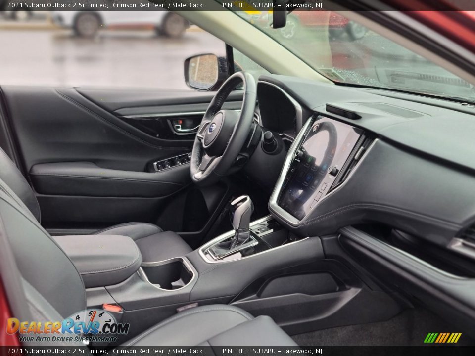 2021 Subaru Outback 2.5i Limited Crimson Red Pearl / Slate Black Photo #27