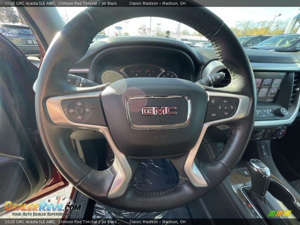 2018 GMC Acadia SLE AWD Crimson Red Tintcoat / Jet Black Photo #9