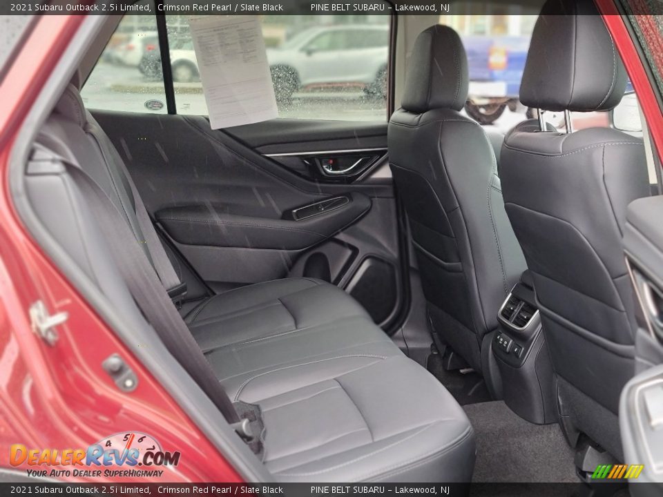 2021 Subaru Outback 2.5i Limited Crimson Red Pearl / Slate Black Photo #29