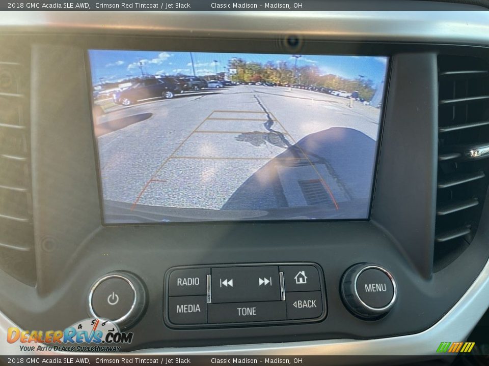 2018 GMC Acadia SLE AWD Crimson Red Tintcoat / Jet Black Photo #12